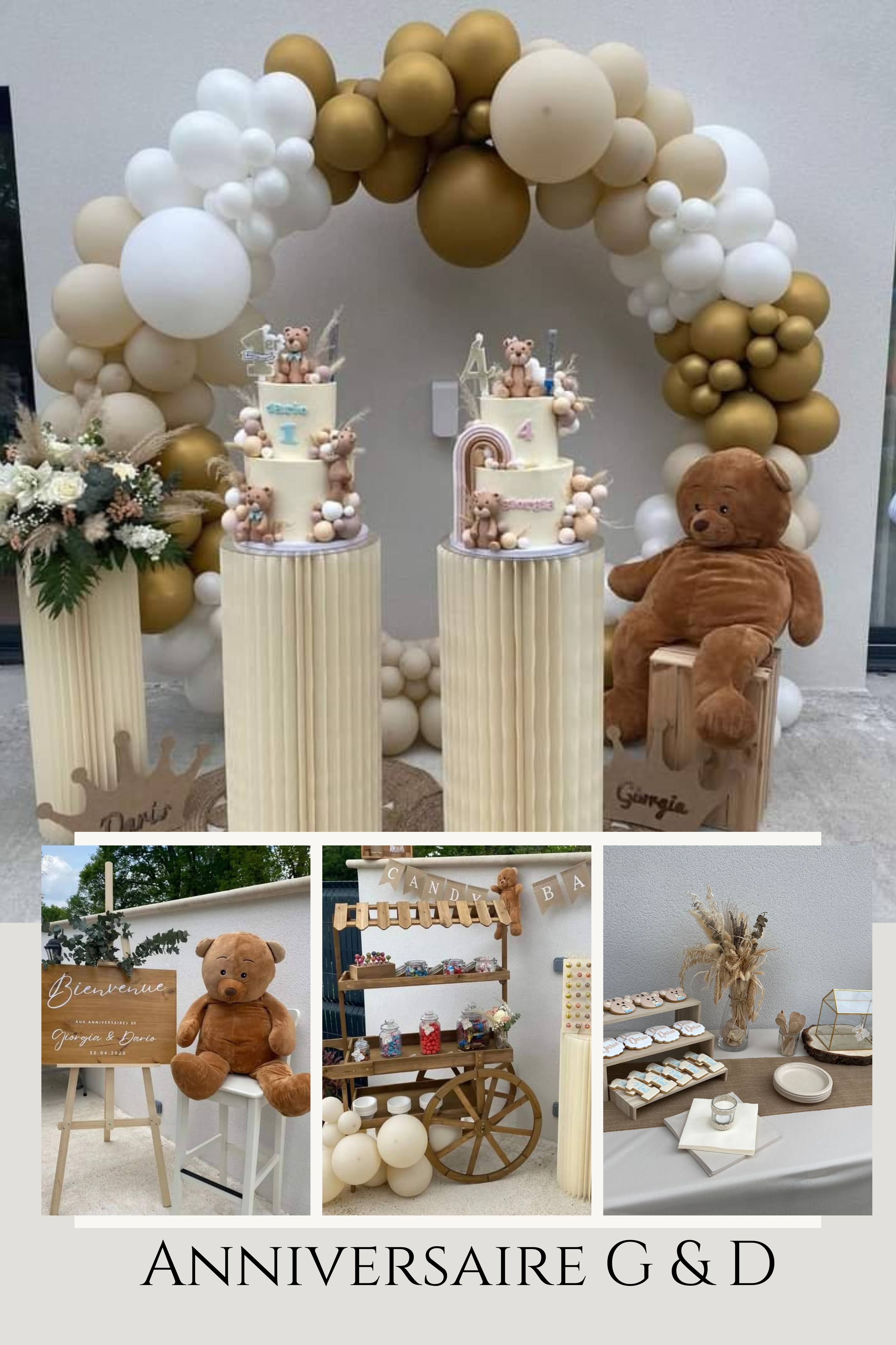 Gray Minimalist Photo Moodboard Photo Collage